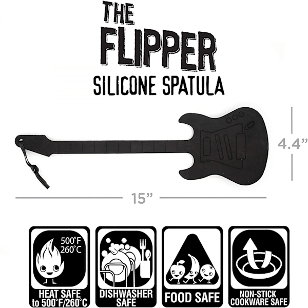 Elektrisk gitarformet stekespade
