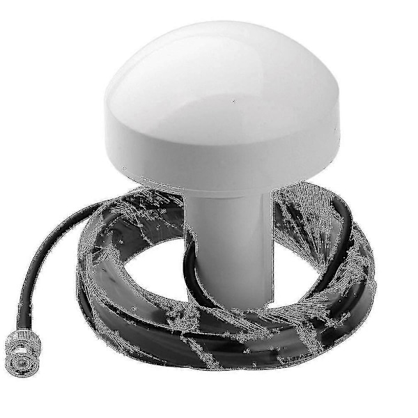 Marin GPS Aktiv Maritim Navigationsantenn Tidtagningantenn 1575+/-5 Mhz 5m BNC Hankontakt