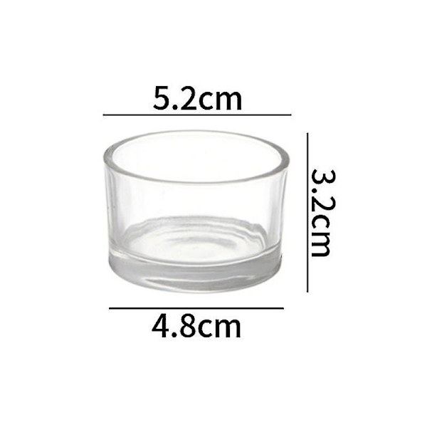 12 stk Tealight Lysestake