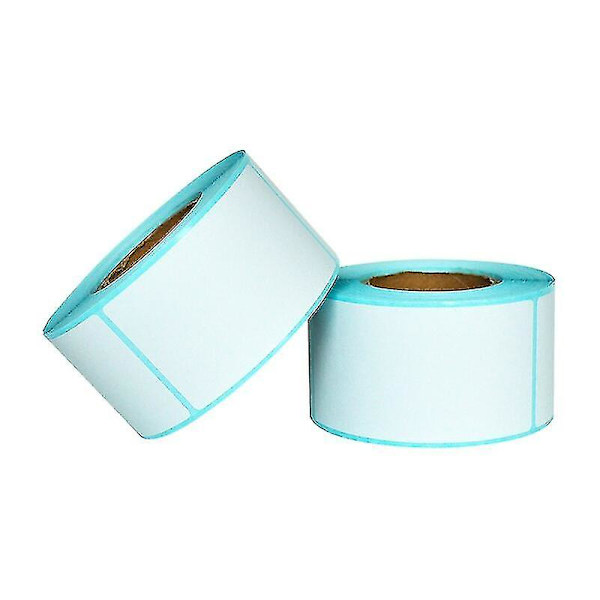 Självhäftande termisk etikettpapper - Supermarknadspris tom streckkodslabel - 40x80mm - 480 st