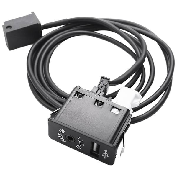 Bil Aux Usb Port 12-stifts Bluetooth-gränssnittspanel Musikadapter för E39 E53 X5 Z4 E85 E8