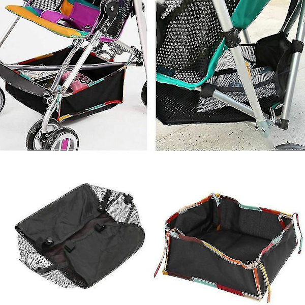 Barnvagnsväska - Förvaringspåse för barnvagn i Oxfordtyg