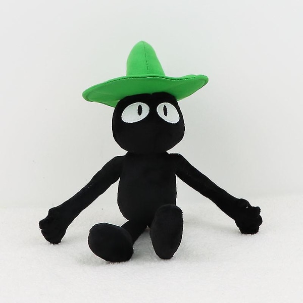 35 cm Hot Game Lonely Wizard Plys legetøj Kawaii Soft Stuffed Inscryption Figur Dukke Gamer Collection Gave til børn Drenge Favor