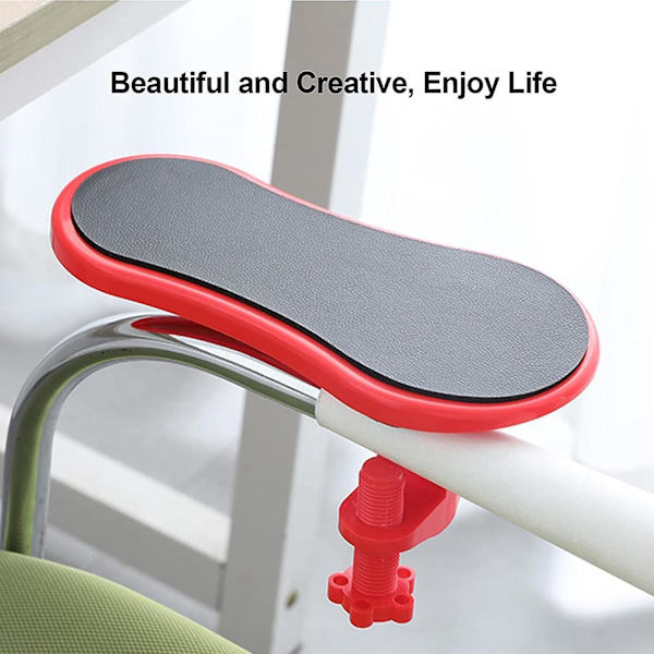 Armlæn Støtte Forlænger, Justerbar Armlæn Til Skrivebord - Ergonomisk Armlæn Mus Pad Holder Arm Håndledsstøtte Til Bord Og C