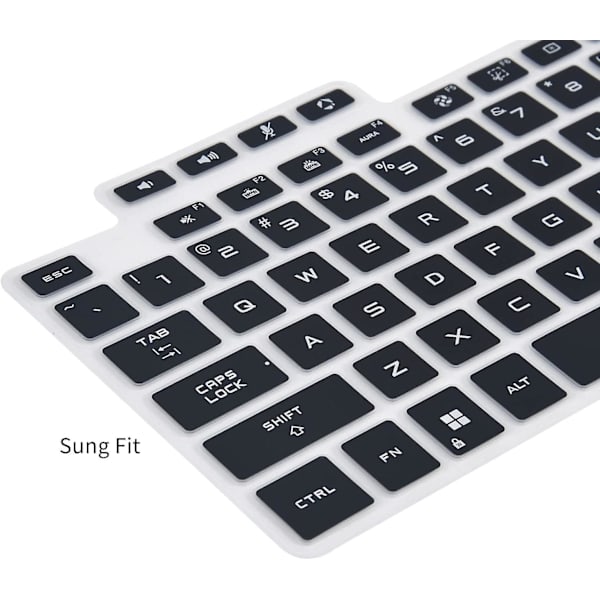 Tangentbordsskydd för 2022 Asus Tuf Gaming F15 Fx507zm Fx507zm-es74 / A15 2022 / Tuf Dash 15 Fx517zm Fx517zm-as73, Asus Tuf Gaming F1