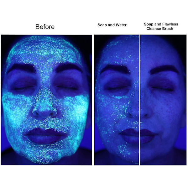 Flawless Cleanse Silikon Ansiktsbørste Og Rens, 1 Antall
