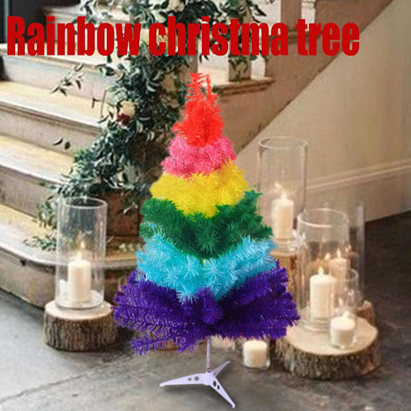 Julepynt Kreativ Regnbue Juletræ Juletræspynt