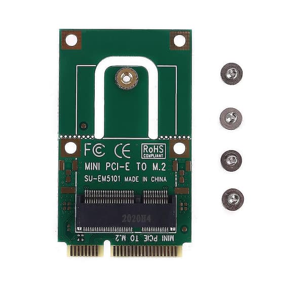 Mini Pci-e - M.2-sovitin kortti Pcie Wifi-kortti Ngfff Key E -liitäntä