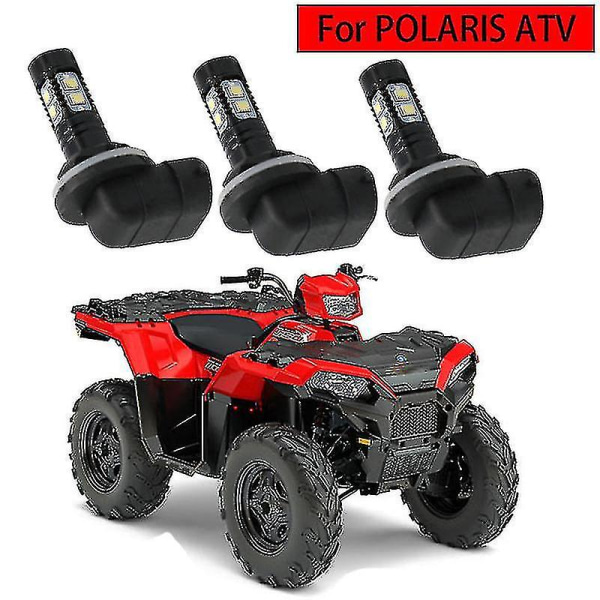 50w pærer Øvre forlygte Til 2005-2018 Polaris Sportsman 110 300 400 450 500 550 570 600 700 800 850 1000 &amp; Ace Xp X2 Sp-modeller