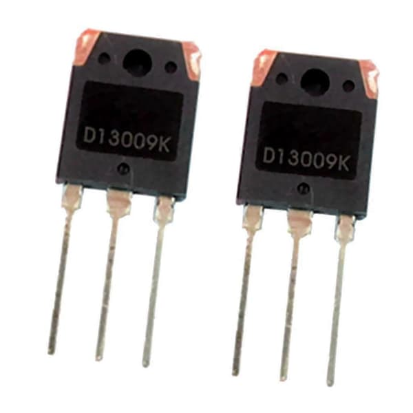 2x TO3-P D13009K NPN Højspændings-effekttransistor