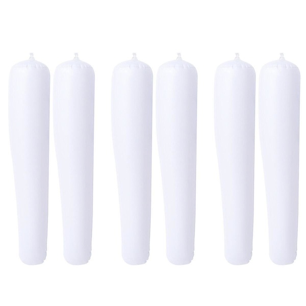 3 Par Stövlettsträckare Praktiska Skostöd Uppblåsbara Pvc Långa Damskostöd Skohorn För Hemmet (50cm)