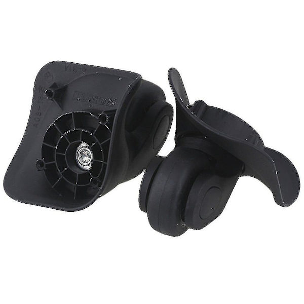 1 par 91x107x49mm Stor Sort Kuffertskuffert 360swivel Hjul