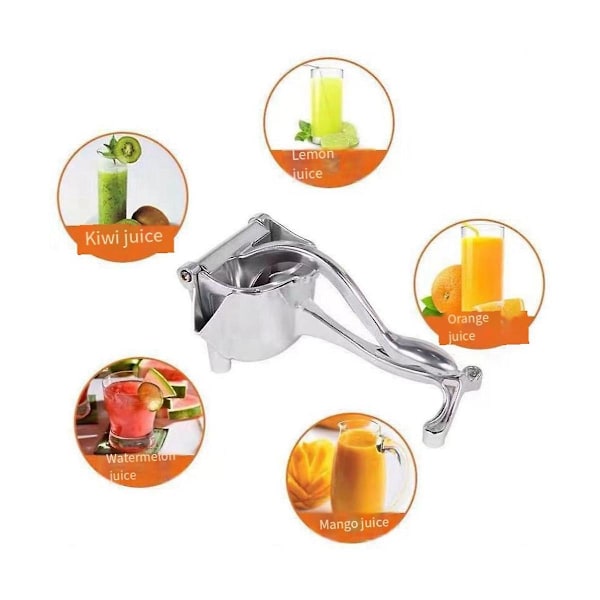 Rustfritt stål sitronpresser juicer håndpress klemme juiceekstraktor maker oransje grapefrukter P