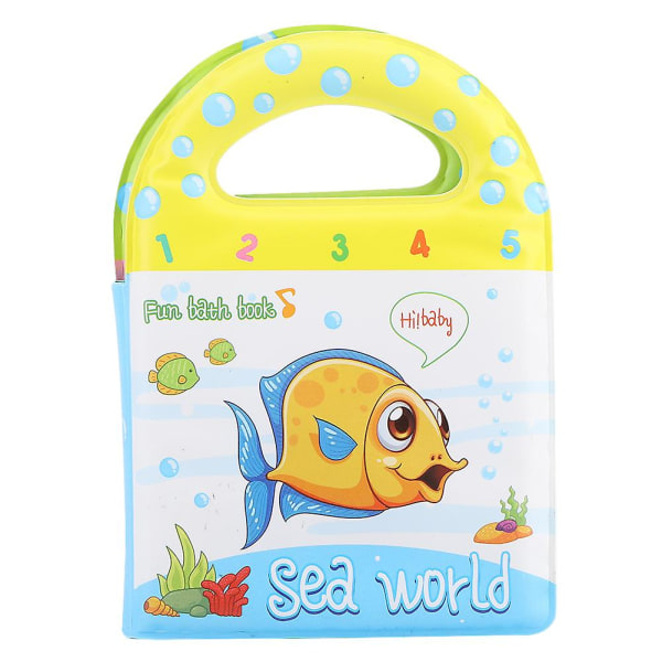 Baby Flytande vattentät spädbarnsduschleksak Tidiga pedagogiska leksaker Ocean