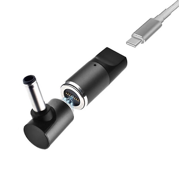 Magnetisk Laddningsadapter för Dell D-serie Bärbara Datorer 100W Typ-C Hona till 4.5mmx3.0mm Hanne PD Snabbladdningskonverterare