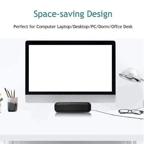 Usb-tietokonekaiutin, langallinen Mini-äänipalkki kaiutin tietokoneelle