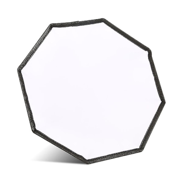 30cm Oktagonformad Nära-Upp-Mjuk Ljuslåda Mini Universal Softbox Kompakt Ljuspanel Softbox Vikbar Diffusor Mjukt Filter Tillbehör