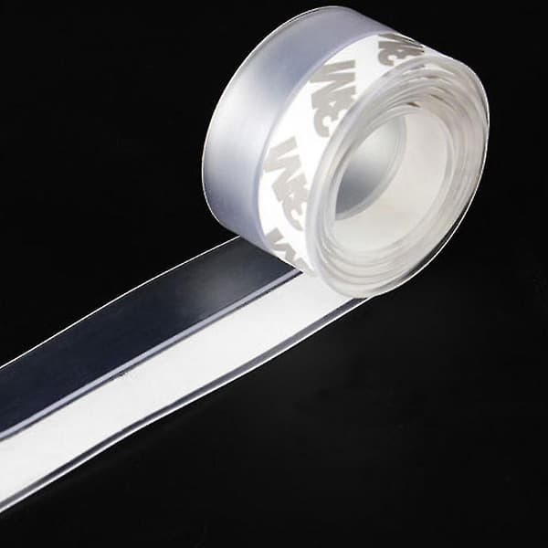 Transparent vindtett silikonforsegling stripe bar dørforsegling stripe