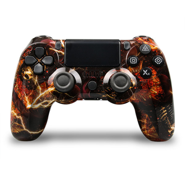 Trådløs Ps4-spilkontroller kompatibel med Ps4/slim/pro-konsol