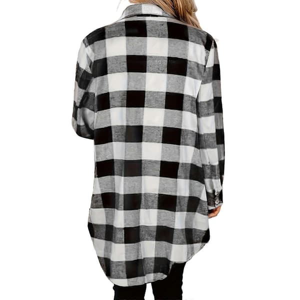 Dameknapper ned skjorter Oversized lette bluser løse afslappede toppe efterår trendy frakker hvid S White S
