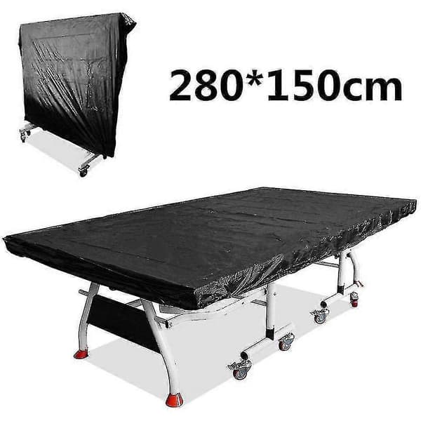 Bordtennisbord, 280 cm, Universal, Sort