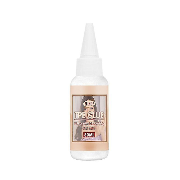 Flytande lösningsmedellim för silikon TPE-docka, rivning, splittring, reparationslim 30 ml