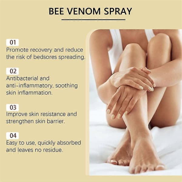 3X Gluco-Shield Bee-Venom Sår Spray Lang Beskyttelse Lange Kontorarbeidstimer