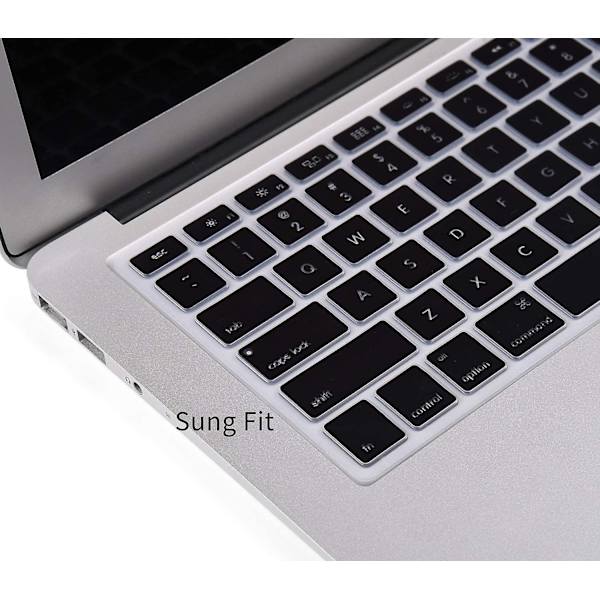 Macbook Air 13 tuuman näppäimistön suojus 2012-2017 Macbook Air 13 tuuman A1369 A1466 & Macbook Pro 13 tuuman, 15 tuuman (CD-asemalla tai ilman)