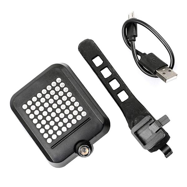 Cykel Baklampa Blinkers Bakljus Intelligent Cykelindikatorlampa