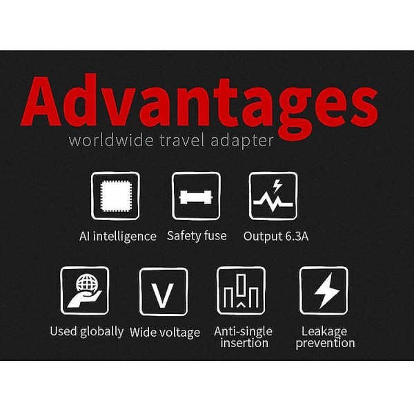 Travel Monitoiminen USB muunnin 4usb-latausteline Kansainvälinen matkapistoke