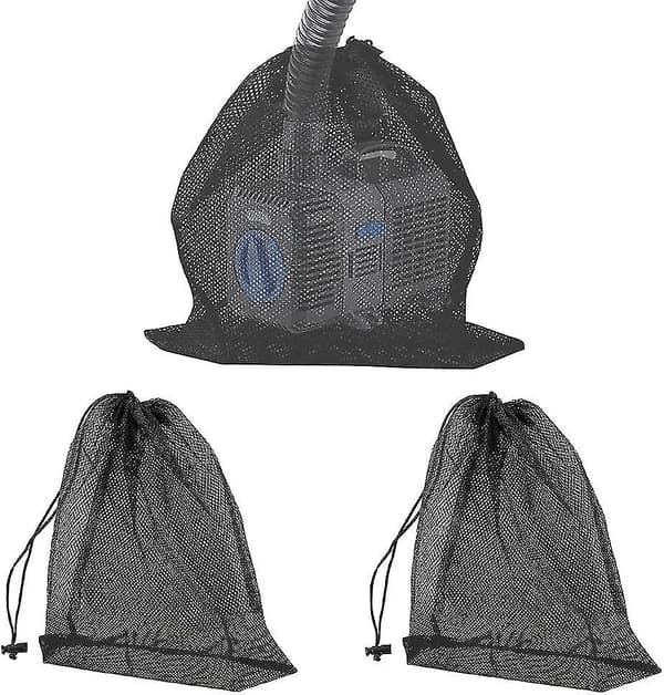3 stk pumpefilter mesh bag dam pumpefilter bag