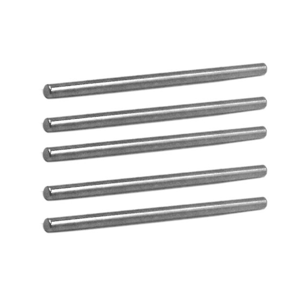 5 stk modellflymotorakseldel motor rustfritt stål aksel 3,17 mm for børsteløse motorer modell M