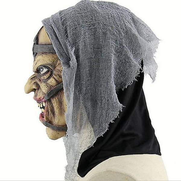 Halloween Cosplay Skräck Latex Djävul Mask Läskig Kostym Ansiktsmaskerad Maskeraddräkt
