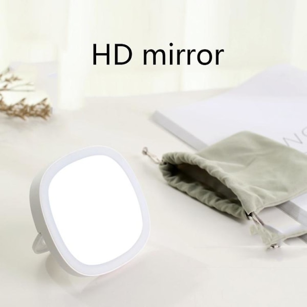 Candy Makeup Mirror Beauty Makeup Light Oppbevaring Bærbar Led Mini Fill Light Beauty Makeup Mirror