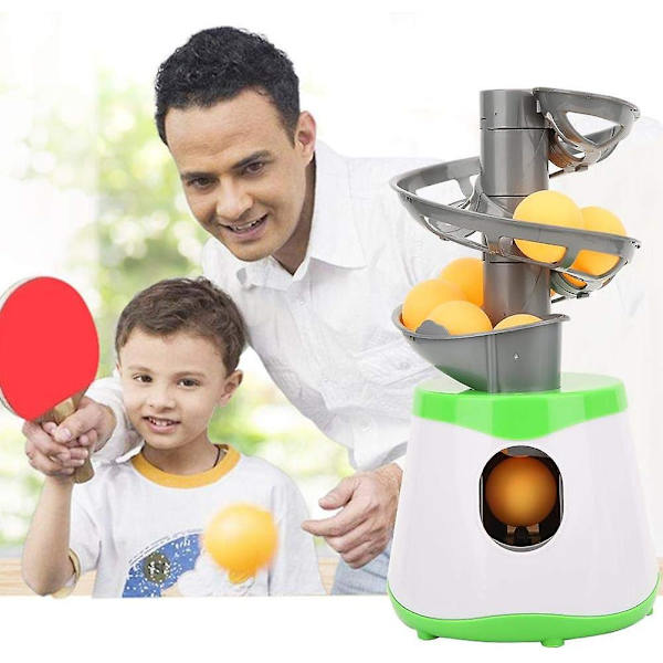 Automatisk Ballmaskin Bordtennis Trener Ping Pong Automatisk Servering Kaste Maskin Med 10 Baller For Sports Trening