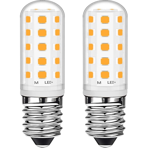 Guoxing E14 LED-lampa 3w varmvit 2700k 28w 33w halogenekvivalent energibesparande, E14 liten Edison-skruv (ses) LED-lampor 360lm för frys Coo