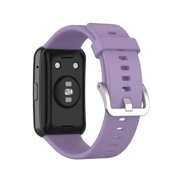 Blød silikone urrem til Huawei Watch Fit - Lys lilla Light Purple