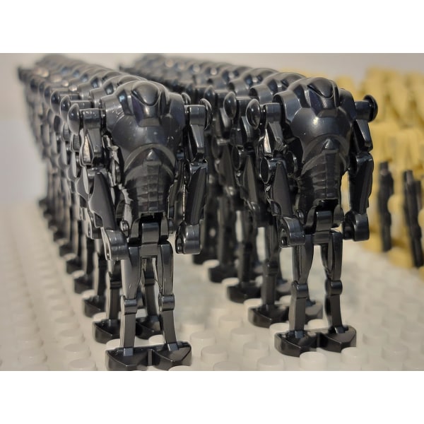 Star Wars Battle Droids Army Custom Sett 63 stk Commando Droids Super Battle Droids