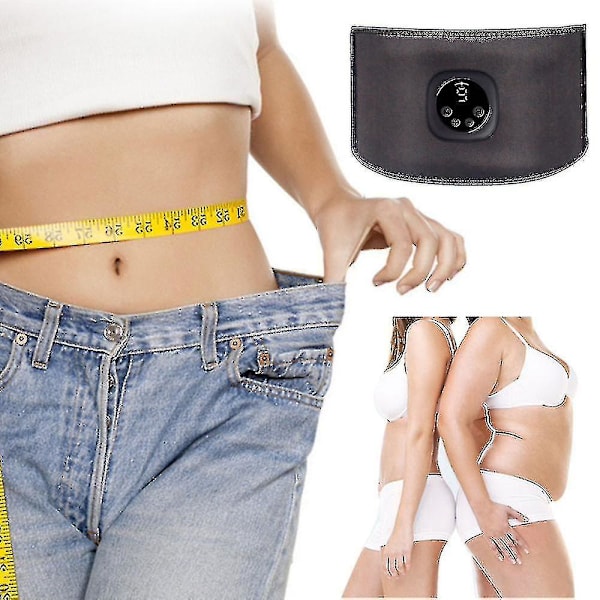Elektrisk Mave-Slimming Bælte Abdominal Krops-Talje Bånd Muskel Stimulator Fitness Fedtforbrænding