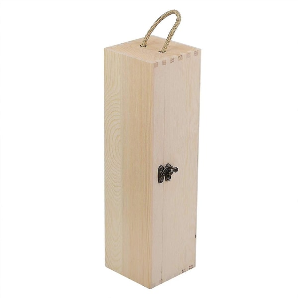 Box Wooden Wine Box Red Wine Grave; One Bottle The Wooden Packaging Box Wine Gift Holder