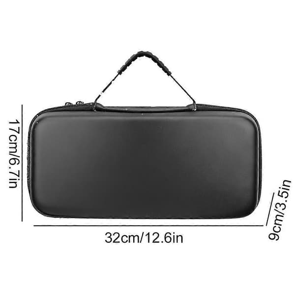EVA bärväska slitstark skyddslåda BZ2EM för MSI-Claw A8 Q7G9 Black 1pcs