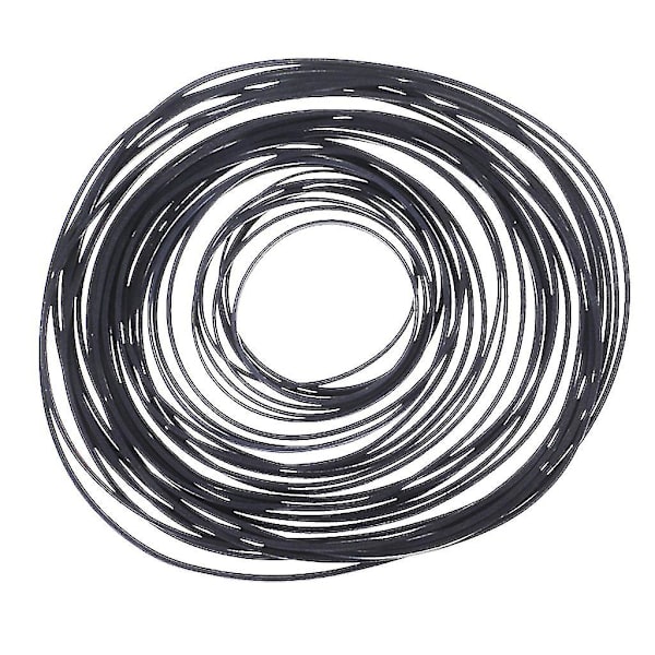 45-130mm Universal 1mm Bredd Kvadratisk Gummiband Mix Kassettbandmaskin Band Remskiva Drivband För Bandspelare Walkman Dvd Skivspelare