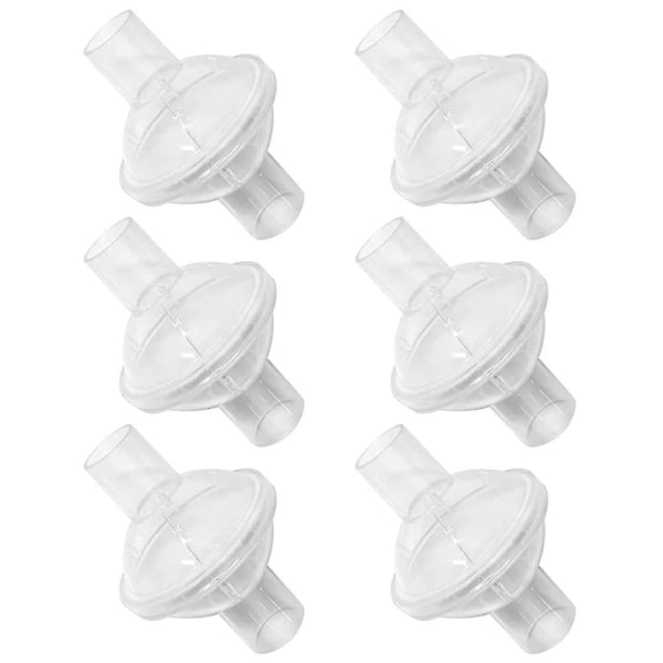 Inline CPAP-filter, 6-pack CPAP-filter Hypoallergena filter för CPAP-maskiner Ersättningsfilter