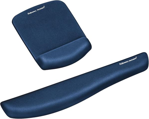 9287402 Plushtouch håndledsstøtte til tastatur med Microban - Blå