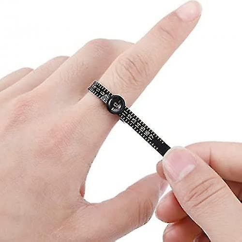 Pack Ringstorlek Återanvändbar Ring Måttband