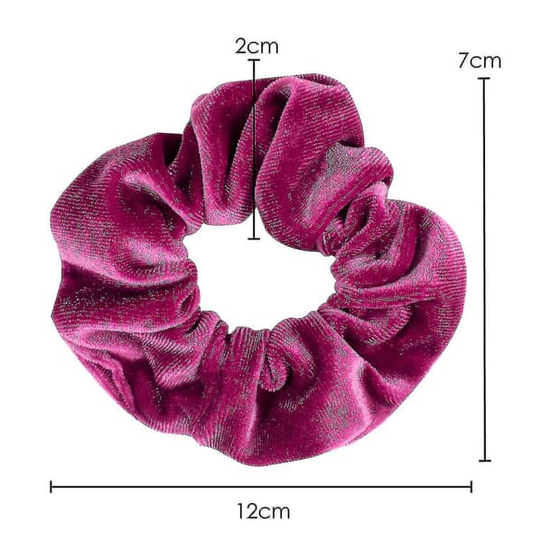 Hår Scrunchie Hårtilbehør For Jenter Elastisk Hårbånd Flerfarget
