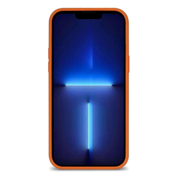 Flexibelt silikonskal kompatibelt med iPhone 13 Pro Max stötdämpande och fallsäkert Orange