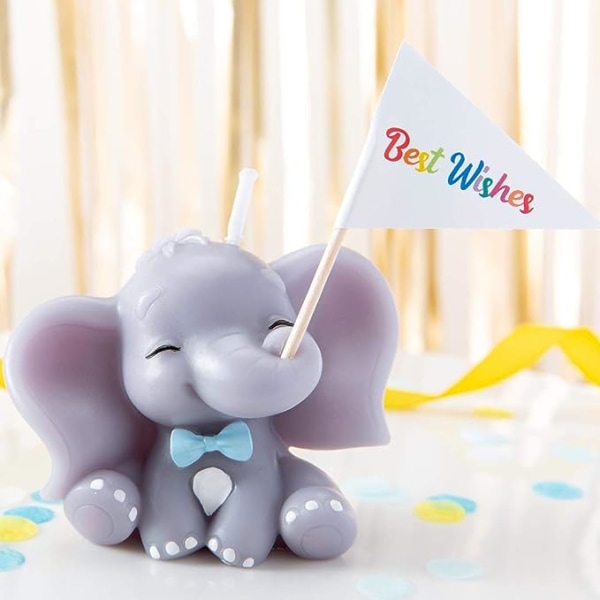 Suloisen norsun syntymäpäiväjuhlat Baby juhlat ja häälahja (baby )