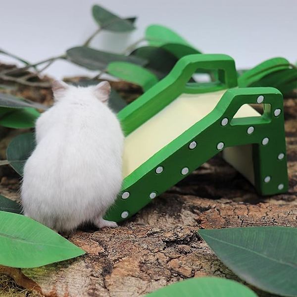 Hermit Crab Climbing Ladder Bridge, Resin Reptile Climbing Toys, Small Animals Cage Accessory, Tank Accessory, Suitable for Hermit Crab Hamster Rat