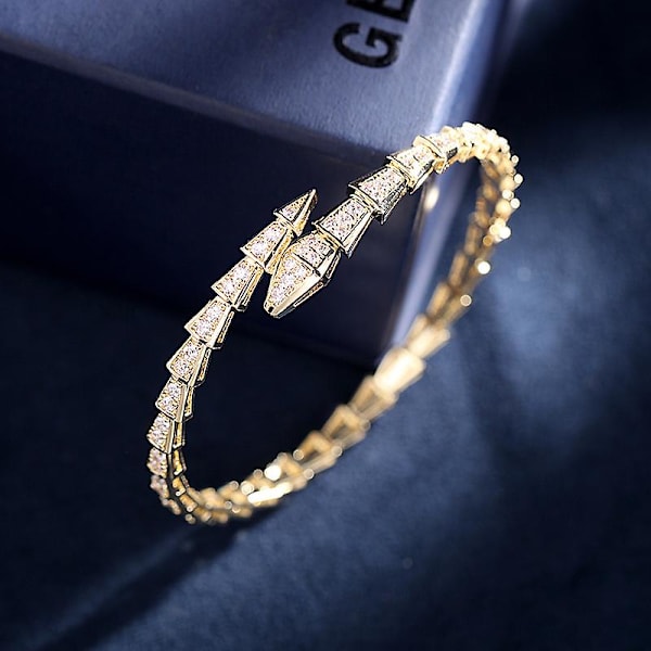 Shao orm armband, sterling silver personlighet orm armband smycken för kvinnor flickor